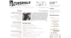 Desktop Screenshot of cuverville.org